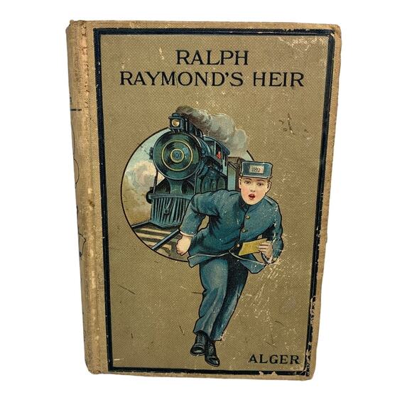 Vintage Ralph Raymond's Heir Hardback Fiction Boys Book by Horatio Alger Jr - Picture 1 of 3
